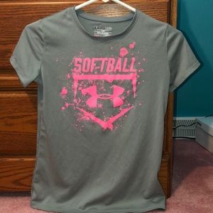 Girls YL Softball Shirt
